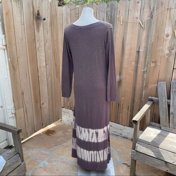 Soft surroundings long sleeve maxi dress size small - Picture 3 of 10